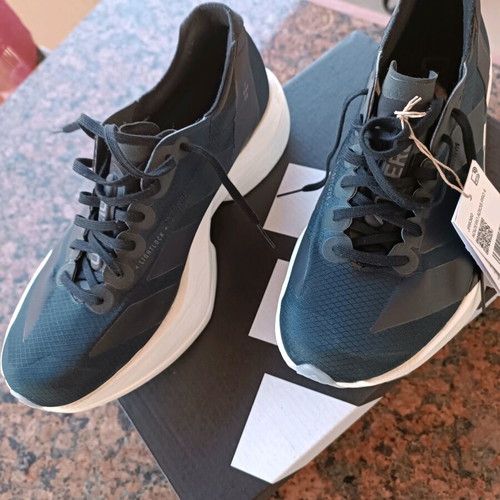 Adidas Adizero Adios Pro 4 new black athletic shoes