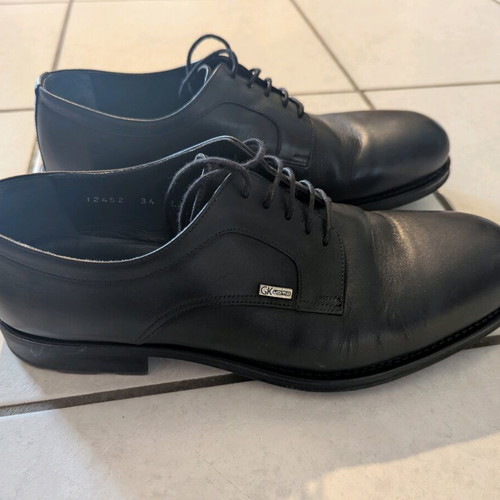 Gianna Kazakou Uomo men's shoes used, size 44-45, black
