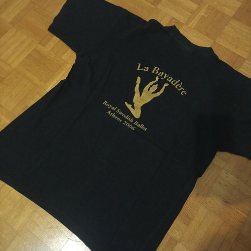 T shirt jingham Athens 2006 used, black, size L