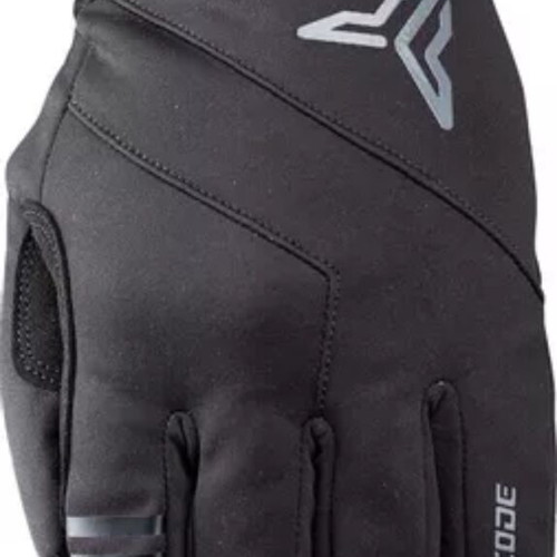 Nordcode Derbi winter motorcycle gloves softshell waterproof XL black like new