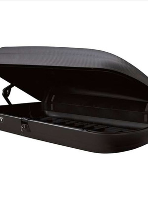 Rackit 400lt Dual Opening Car Roof Box, carbon