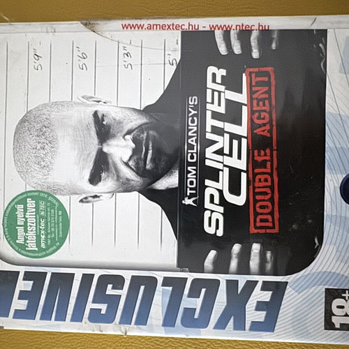 Splinter Cell Double Agent Hungary Version PC Game like new