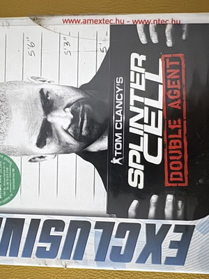 Splinter Cell Double Agent Hungary Version PC Game like new