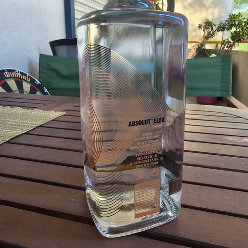 Absolut Elyx 1L Premium Collectible Bottle 2016 Edition new
