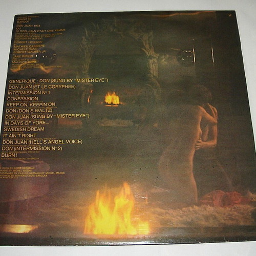 Soundtrack Don Juan 1973 σε βινύλιο, μουσική Michel Magne, μεταχειρισμένο