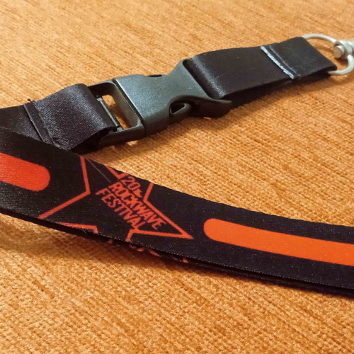 Lanyard keychain Rockwave Festival new