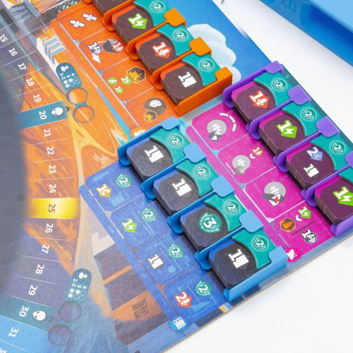 Seti Insert Board Game Organizer 3D Printed for Sleeved Cards
