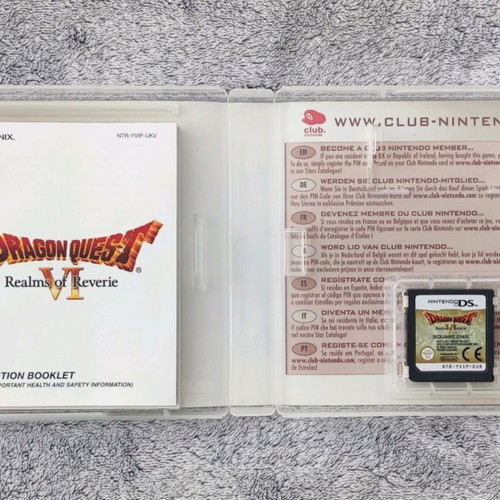 Dragon Quest VI Realms Of Reverie Nintendo DS used