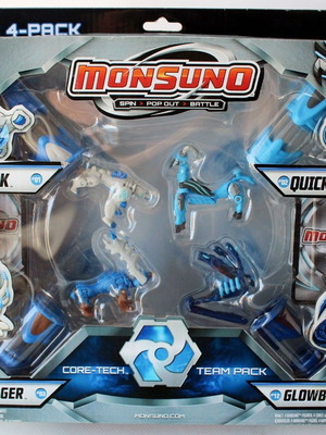 Monsuno Core-Tech Team πακέτο 4 φιγούρες καινούργιο Jakks
