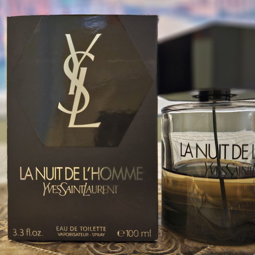 La Nuit de L'homme Eau de Toilette 40 ml used, authentic