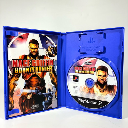 Mace Griffin Bounty Hunter PS2 game used, complete with manual