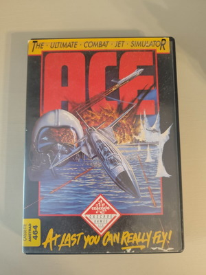 Ace Combat Simulator game for Amstrad CPC 464 cassette