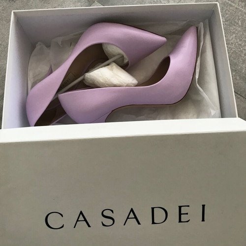 Casadei heels like new, lavender, size 36.5
