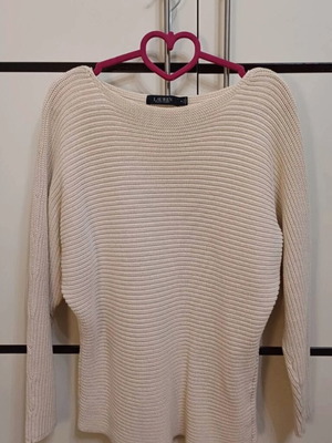 Ralph Lauren women's beige shirt like new, size M