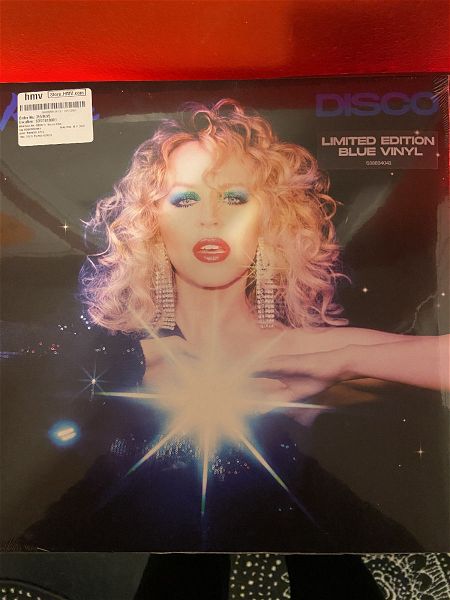  Kylie Minogue Disco Limited edition Blue Vinyl