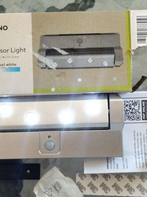 LIVARNO LED Sensor Light with 5 Cool White LEDs, new