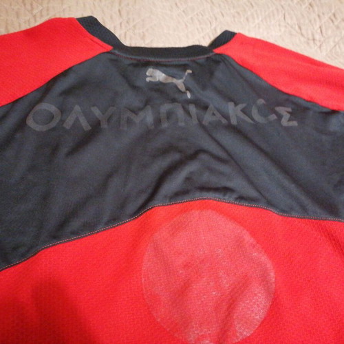 Olympiakos Puma long-sleeve training shirt used, size XXL