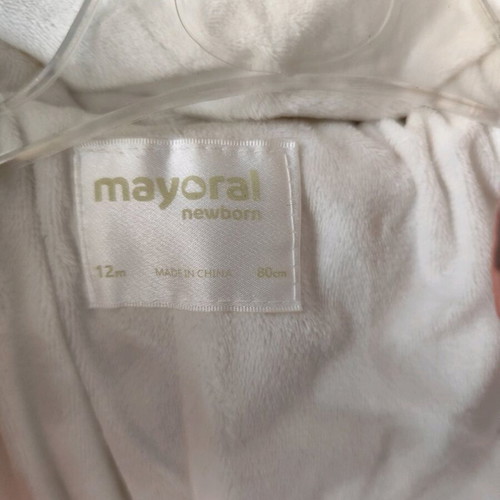 Mayoral winter jumpsuit for baby girl like new