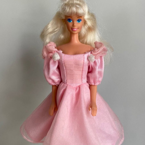 Mattel My First Barbie Ballerina Doll 1992 used with 1989 Fantasy Fashions Dress