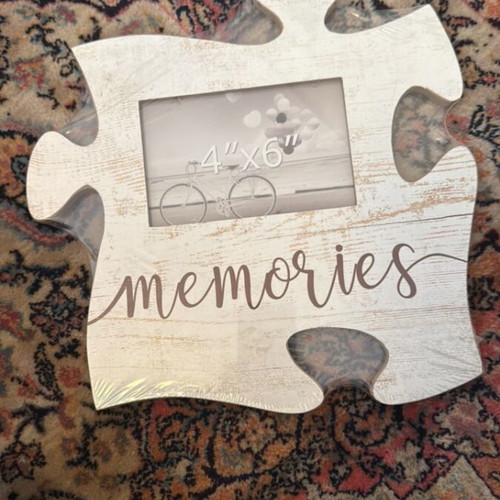 Wooden photo frame 30x30 cm new decorative gift