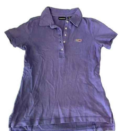 Napapijri Geographic Women's Polo Tshirt purple size small used