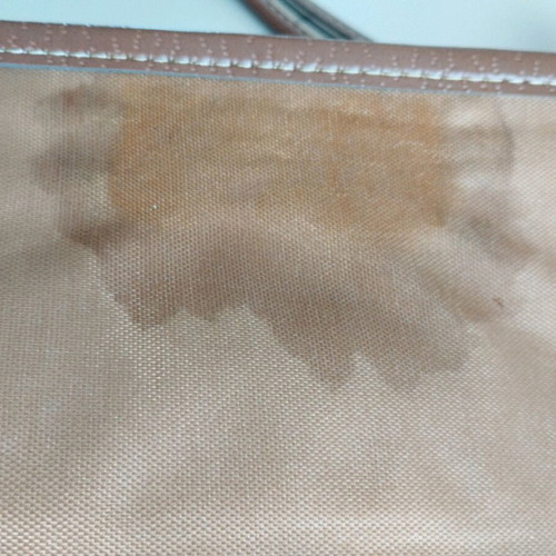 Vintage briefcase like new with small internal stain