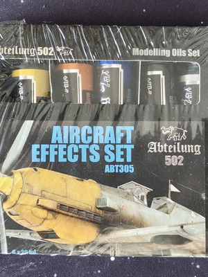 Abteilung 502 oil colors new, aircraft effects set