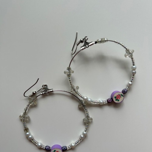 Hoop earrings