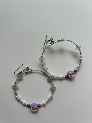 Hoop earrings