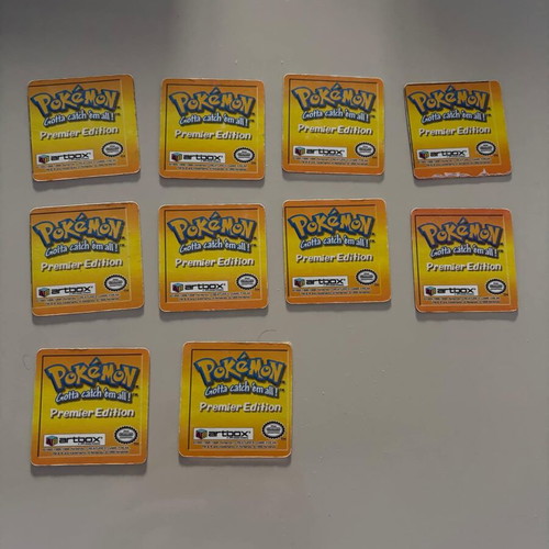 Pokémon Cards Action Flipz 3D Premier Edition 1999 pack of 10 like new - Pokémon caps