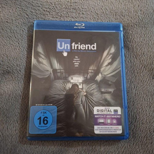Unfriend Blu-Ray disc