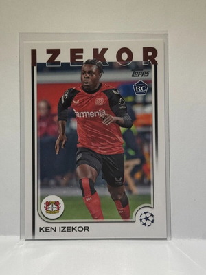 Картичка Ken Izekor 2024-25 Topps UCC Flagship Rookie нова