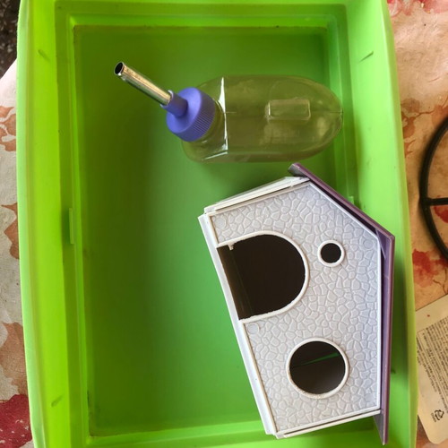 Hamster cage like new with accessories
