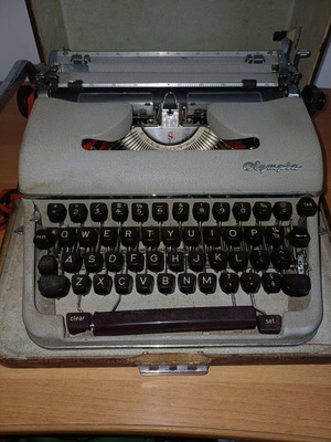 Olympia antique typewriter used