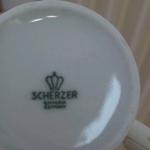 Porcelain tea set like new