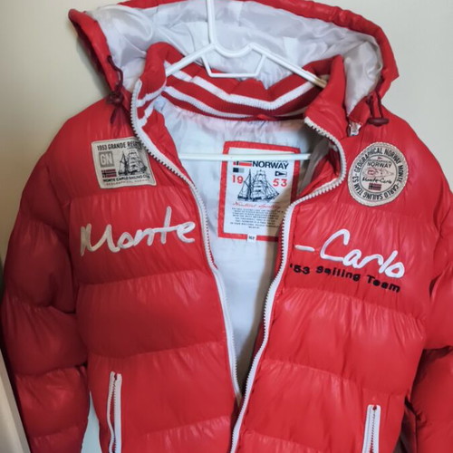 Geographical Norway Monte Carlo jacket 16Y red like new