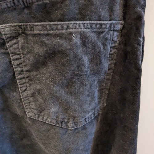 Armani Jeans men's pants used, velour cotton