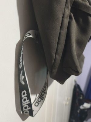Adidas backpack with external wear