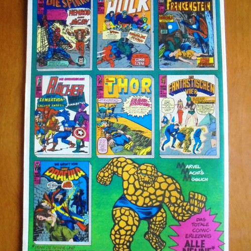 Spiderman #16 comic used, first German edition 1974