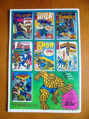 Spiderman #16 comic used, first German edition 1974