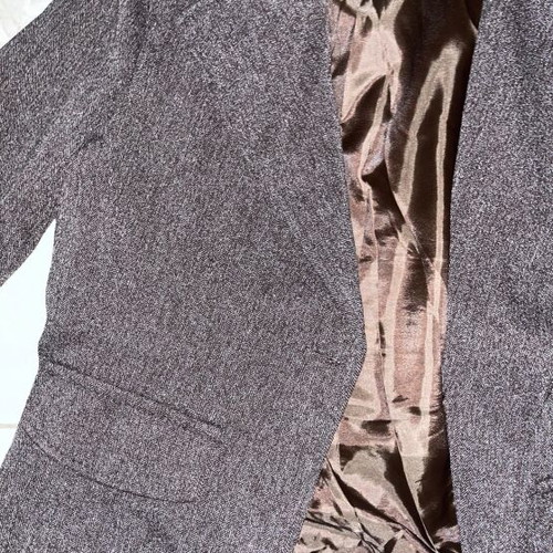 Vintage brown jacket and pants set like new, size Large