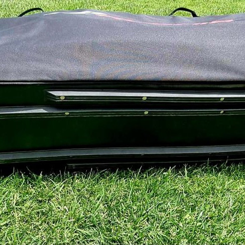 Bicycle transport bag used with padding