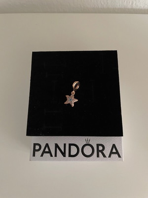 Κρεμαστό Pandora 14K rose gold-plated με κρύσταλλα, αστερίας, καινούργιο