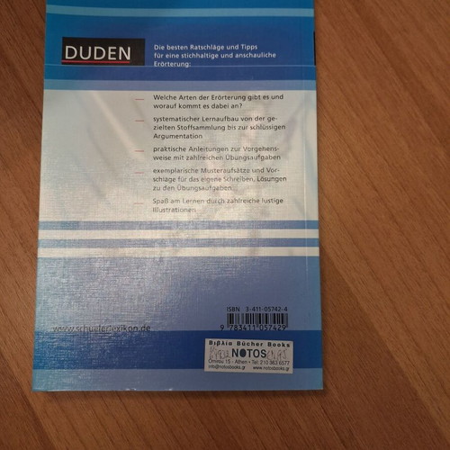 Duden Aufsatz/Erörterung book like new, German