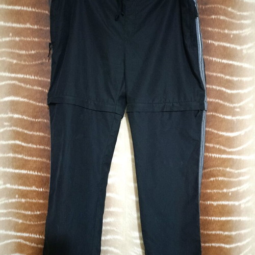 Flagship men's tracksuit pants with shorts, size 52-54, like new, black