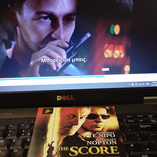 The Score DVD like new, action adventure with subtitles