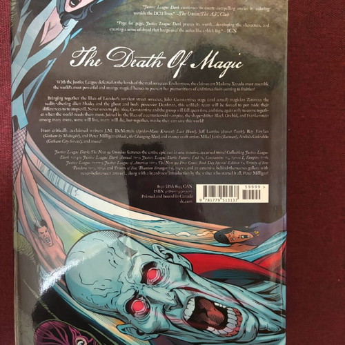 Books of Magic and Justice League Dark omnibus set, like new