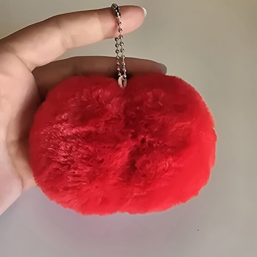 Hello Kitty Apple Plush Keychain new