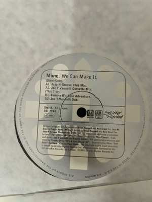Moné We Can Make It 2x12" vinyl electronic album