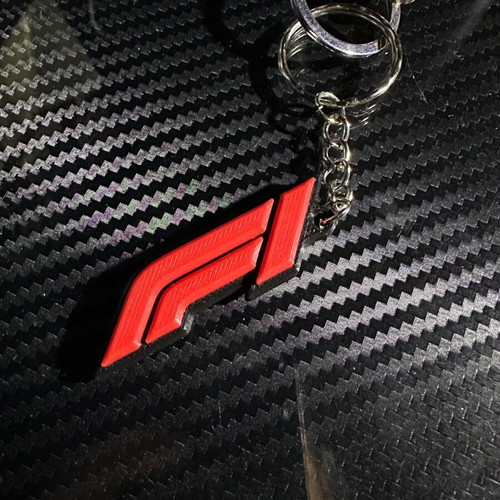 Formula 1 keychain new 3d printed